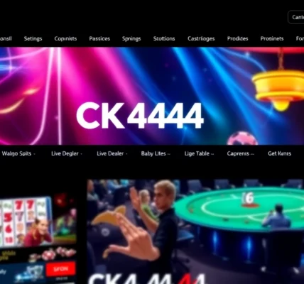 CK444 online gaming platform showcasing engaging slots, live casino action, and sports betting in a bright, user-friendly environment for Bangladeshi players.