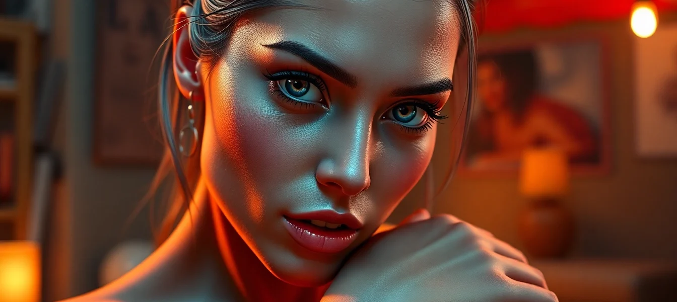 Detailed NSFW AI art generator creates hyperrealistic adult scenes with immersive visuals and emotional depth for creators.