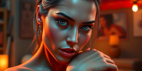 Detailed NSFW AI art generator creates hyperrealistic adult scenes with immersive visuals and emotional depth for creators.