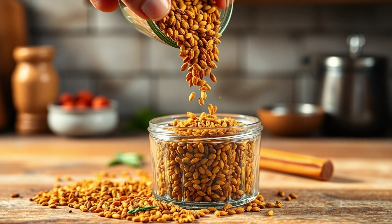 Cumin Powder Manufacturing Process Showing Quality Raw Seeds for Superior Spice Quality